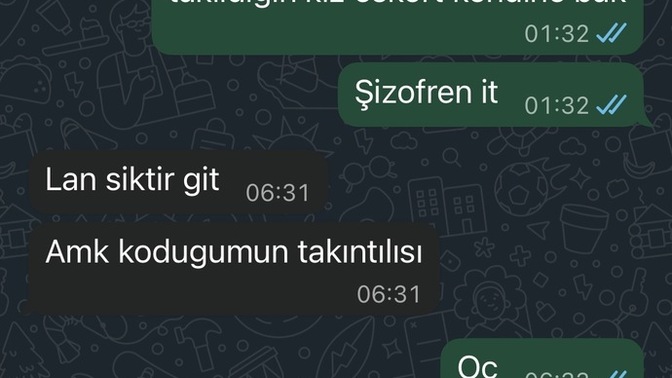 Eski sevgilim hiç mi umursamamış sizce?
