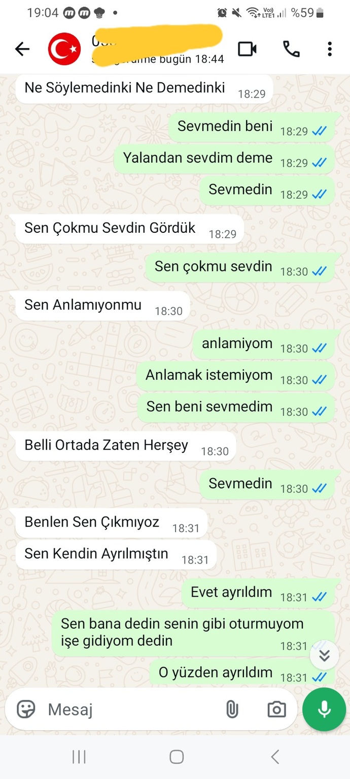 Mesajlardan anlar mıyım, bu çocuk beni gerçekten seviyor mu?