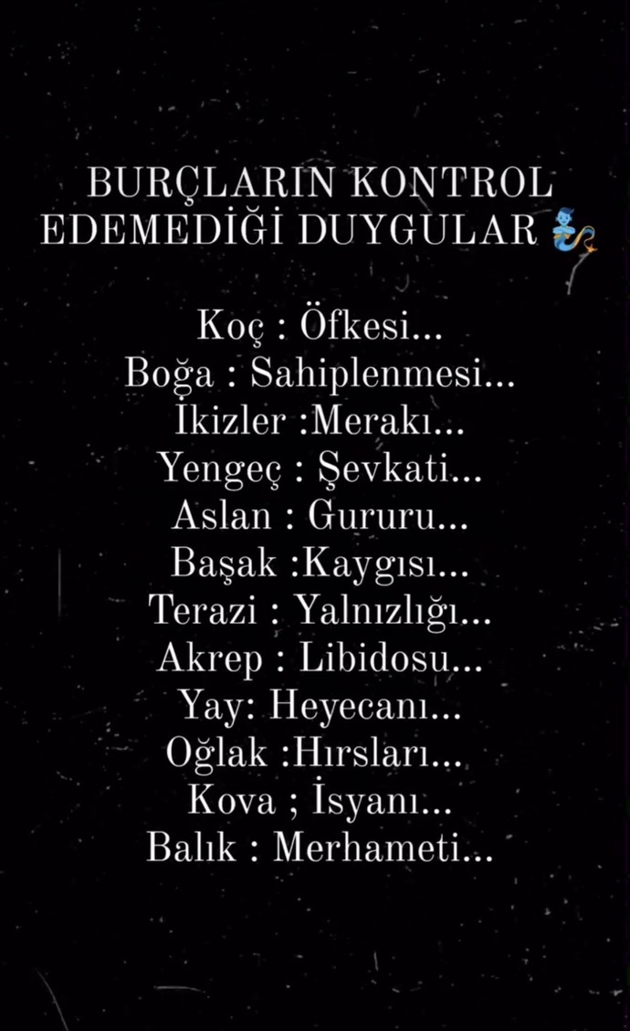 Hangi Burçsunuz ve Liste Doğru mu?