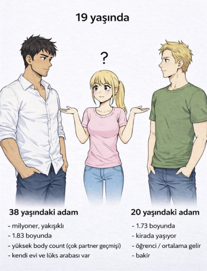 Kızlar hangi erkeği seçerdi?