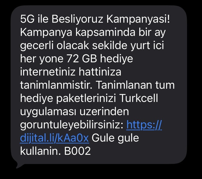 Aldınız mı bedava internetleri 5g den sonra bedava internet yaptılar?