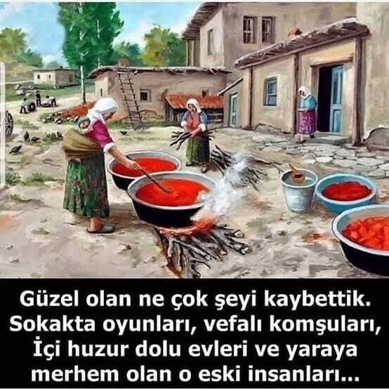 Eskiler daha mı güzeldi Sizce?