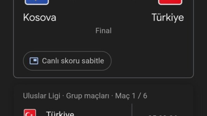 Kosova türkiye maçı var kim yener?