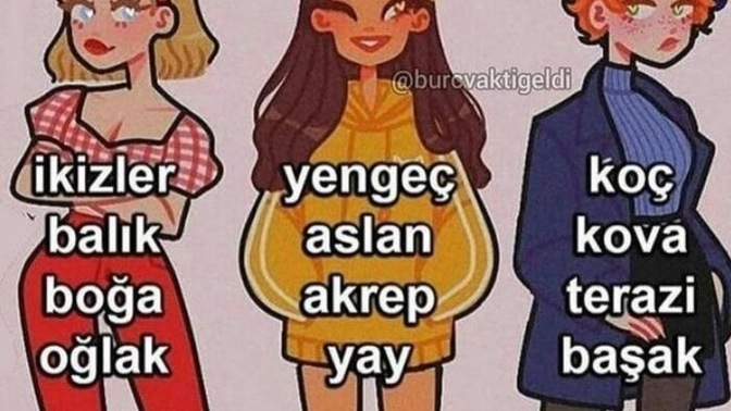 Burcuna göre hangi renksin?