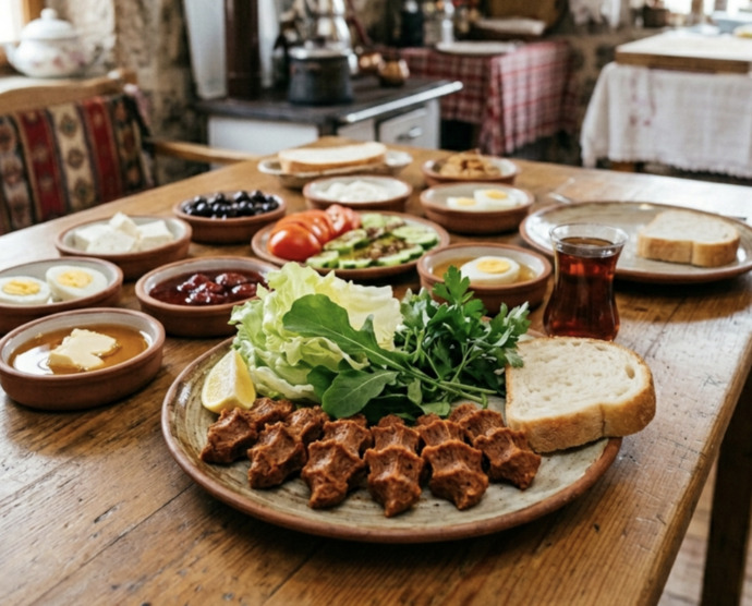 Kahvaltıda çiğköfte yer misiniz?