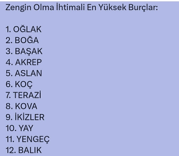 Zengin Olma İhtimali En Yüksek Burçlar Hangi Burçsun?
