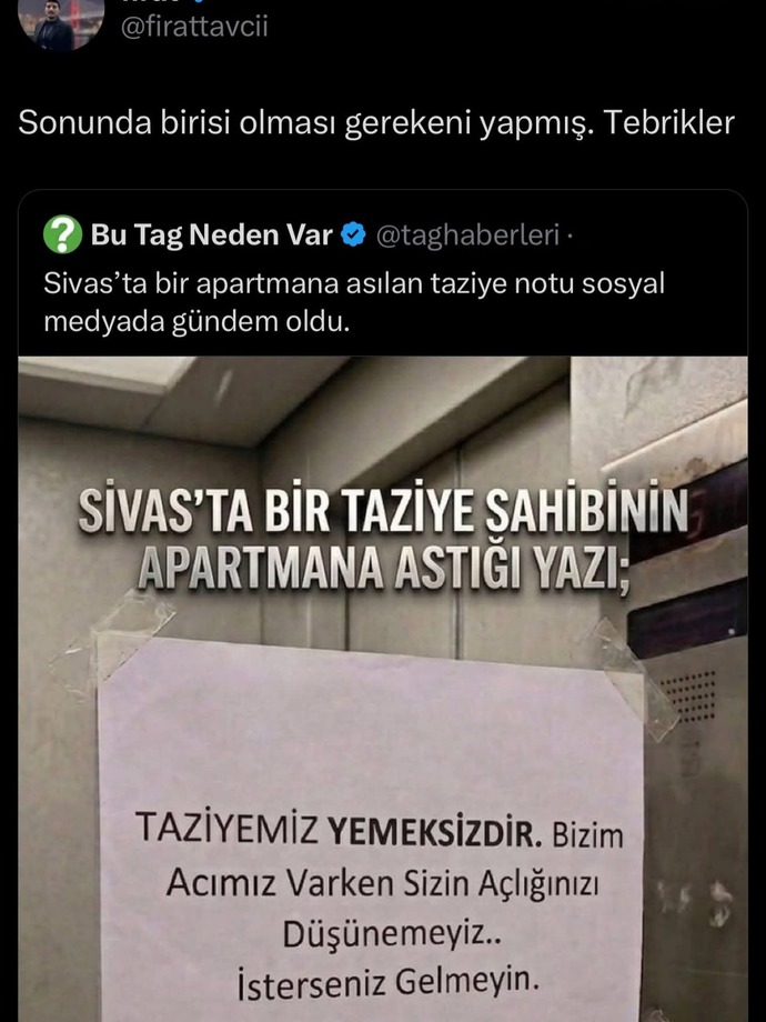 Taziyeye gittiğinizde taziye evinden yemek ikramı beklemek normal mi?