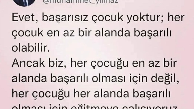 Başarısız çocuk yok mudur, çocuklarda başarısızlık gerçekten ne anlama gelir?