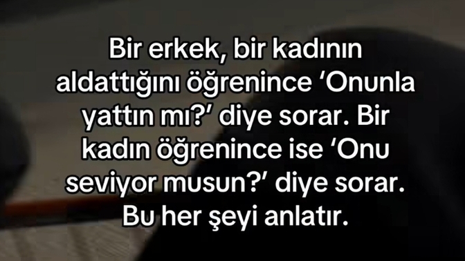 Gerçekten de öyle mi?