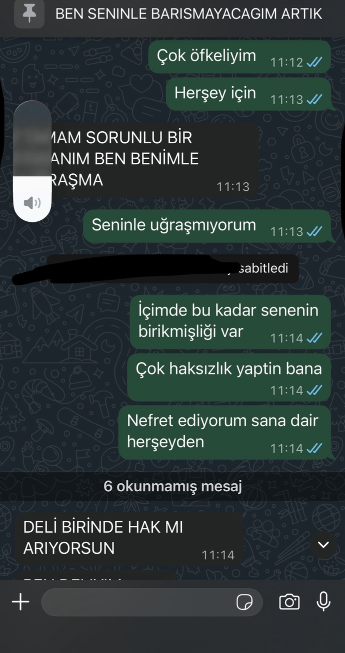 Eski sevgilim tamamen mi bitirmiş bu sefer?