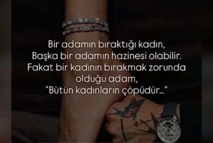 Bir adamın bıraktığı kadın baska bir adamın hazinesi olur mu?