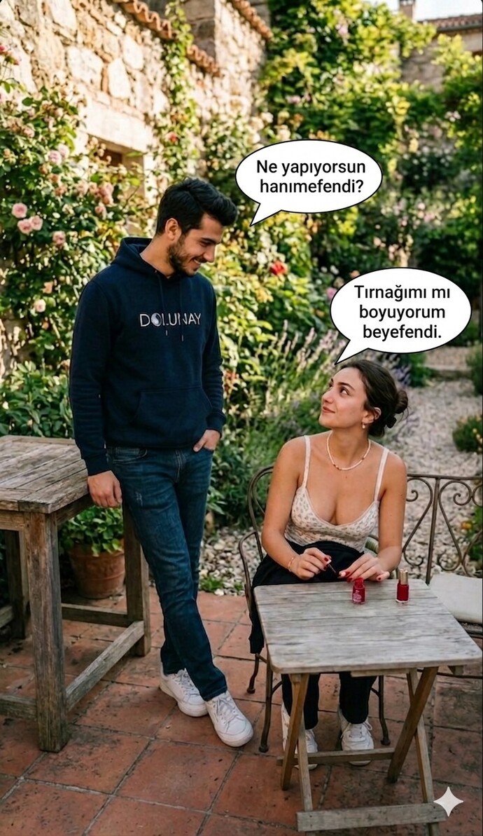Sende boya var mı, nerende boya var?