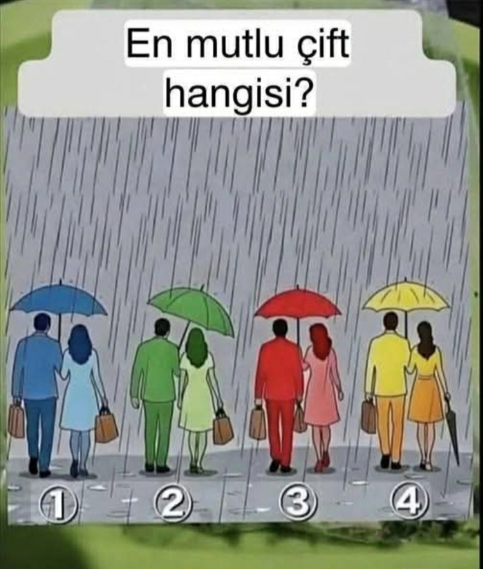 Sence hangi çift mutlu?