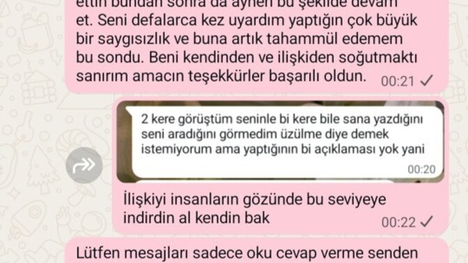 Sevgilim yazmıyor, aramıyor, defalarca uyarmama rağmen umursamıyorsa ayrılmak mı lazım?