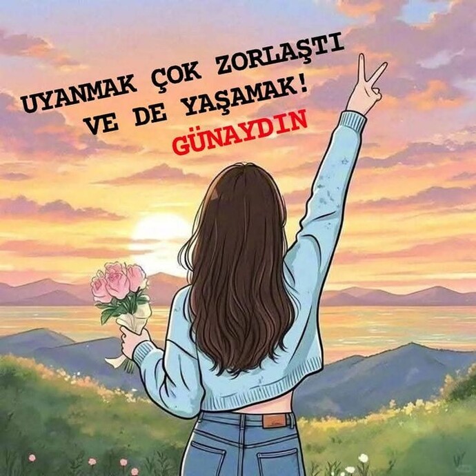 Bugün güne nasıl başladınız?