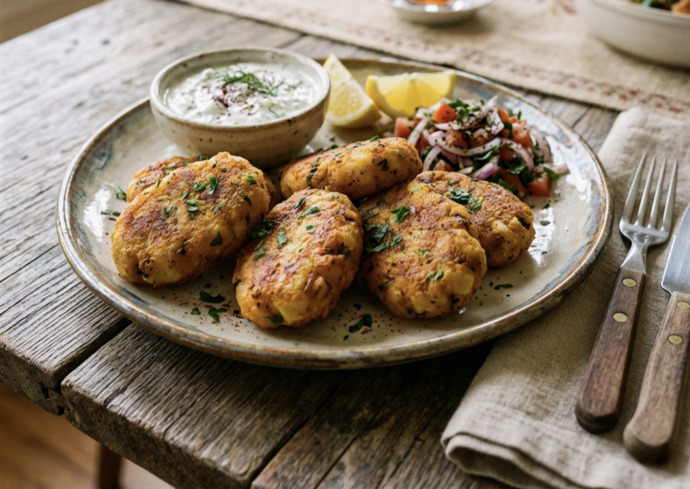 Çıtır patates köftesi sever misiniz?