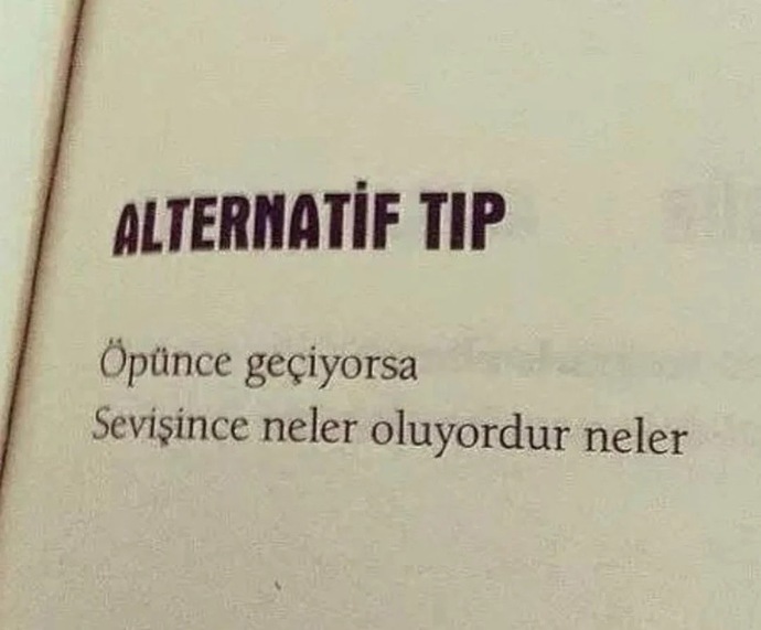 Alternatif tıpa yönelme vakti gelmiş gibi?