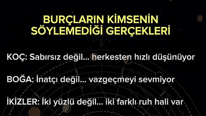 Hangi Burçsunuz Arkadaşlar?