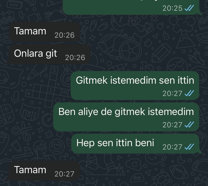 Eski sevgilinin bu kadar nefret dolu olmasi normal mi?