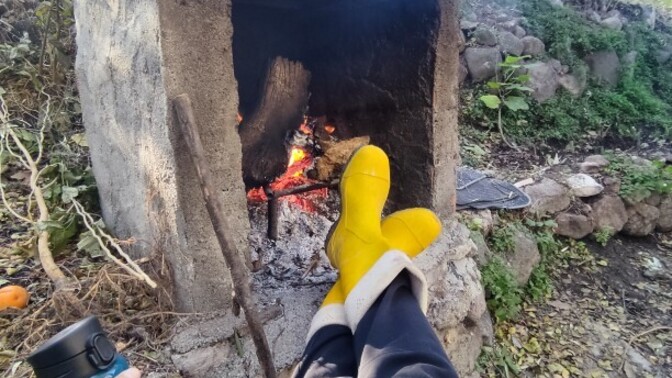 Sizinle bahçede mangal yapar mıydım söyleyeyim mi?