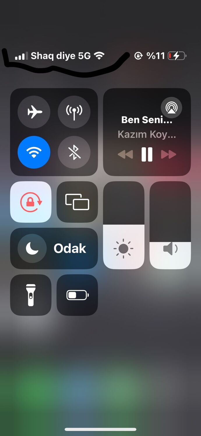Turkcell hattımda operatör adı Shaq olarak görünüyor, sizde de böyle mi?