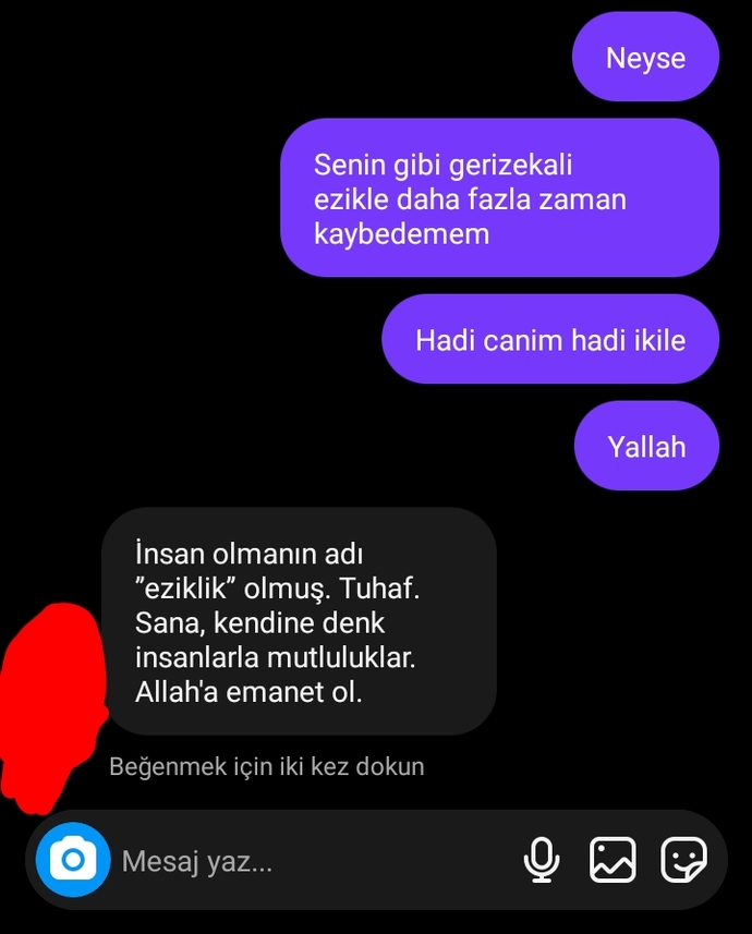 Sevgilim merhametli ve ezik olduğu için ayrıldım. Haksız mıyım?