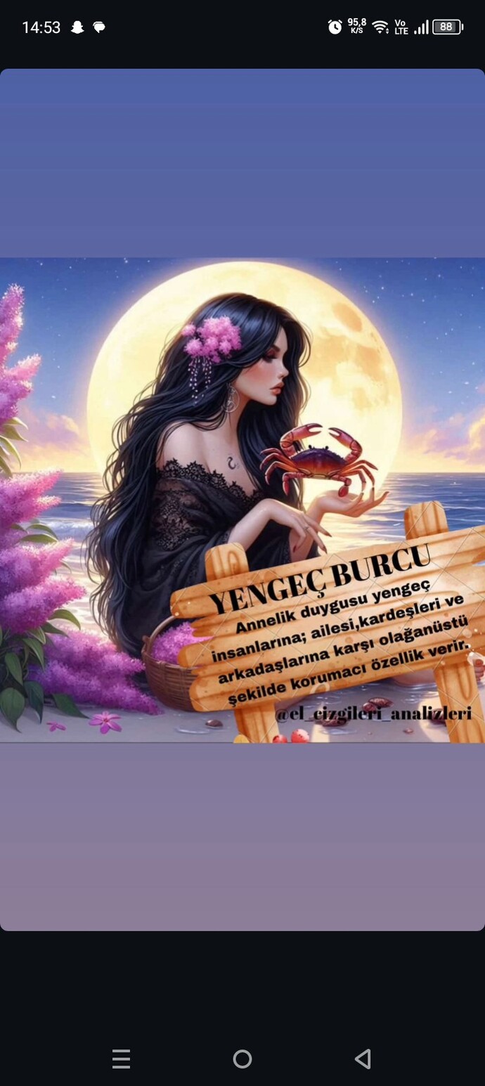 Yengeç burçları neden bu kadar anaç, şefkatli ve herkesin annesi gibi oluyor?