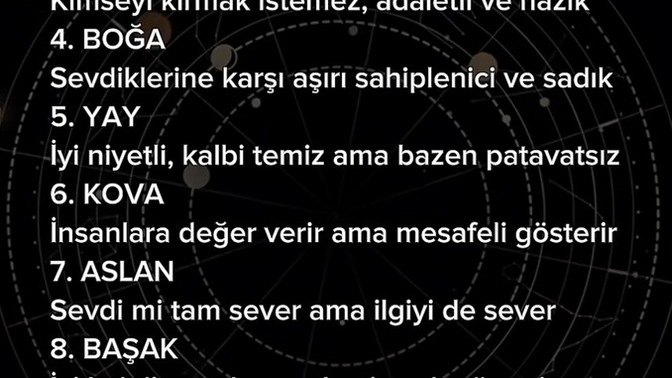 En İyi Kalpli Burçlarmış Listede kaçıncı sıradasın?