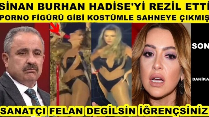 Hadise’nin konser kostümü sizce abartılı mı yoksa sahne sanatı için normal mi?