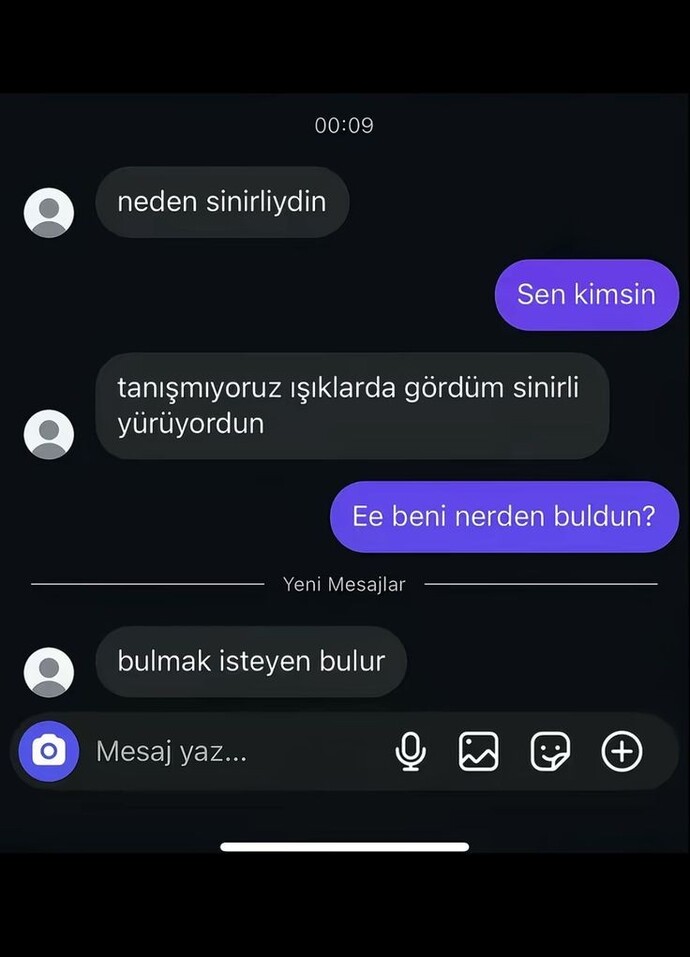 Bulmak isteyen seni bulur mu?