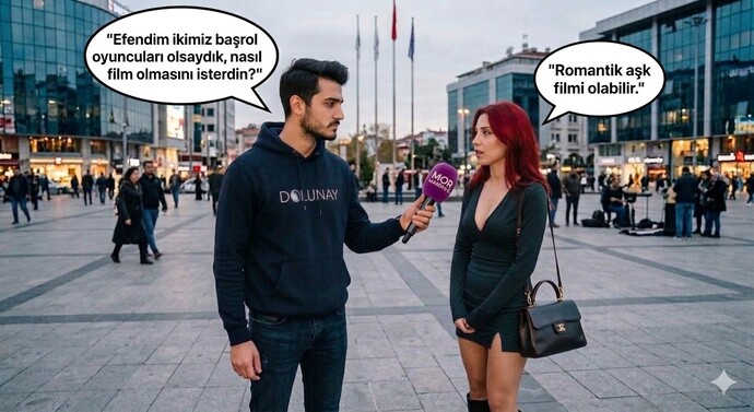 İkimiz başrol oyuncuları olsaydık, nasıl bir film olmasını isterdin?