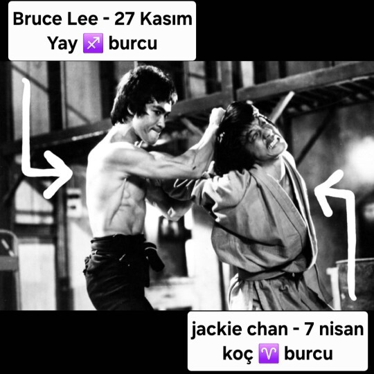 Yay burcu ♐️ Bruce Lee neden koç ♈️ burcu jackie chani dövdü. 1973 yapımlı Enter the Dragon filmine bakınız?