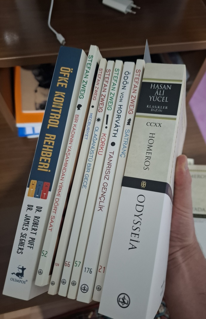 Kendinize en son hangi kitapları aldınız?