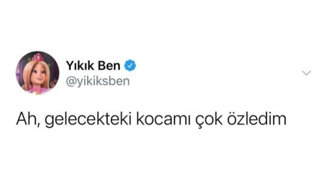 Canım gelecekteki kocam nerdesinnnnnn?