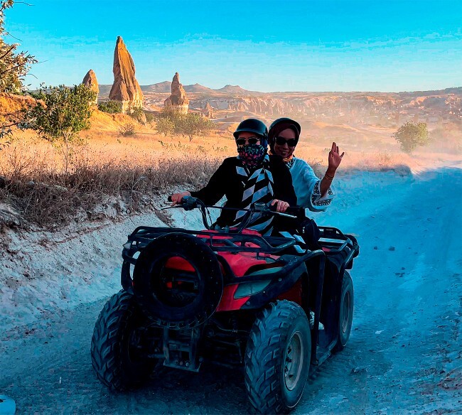 Tanımadığınız birinin ATV’sine artçı olarak biner miydiniz?