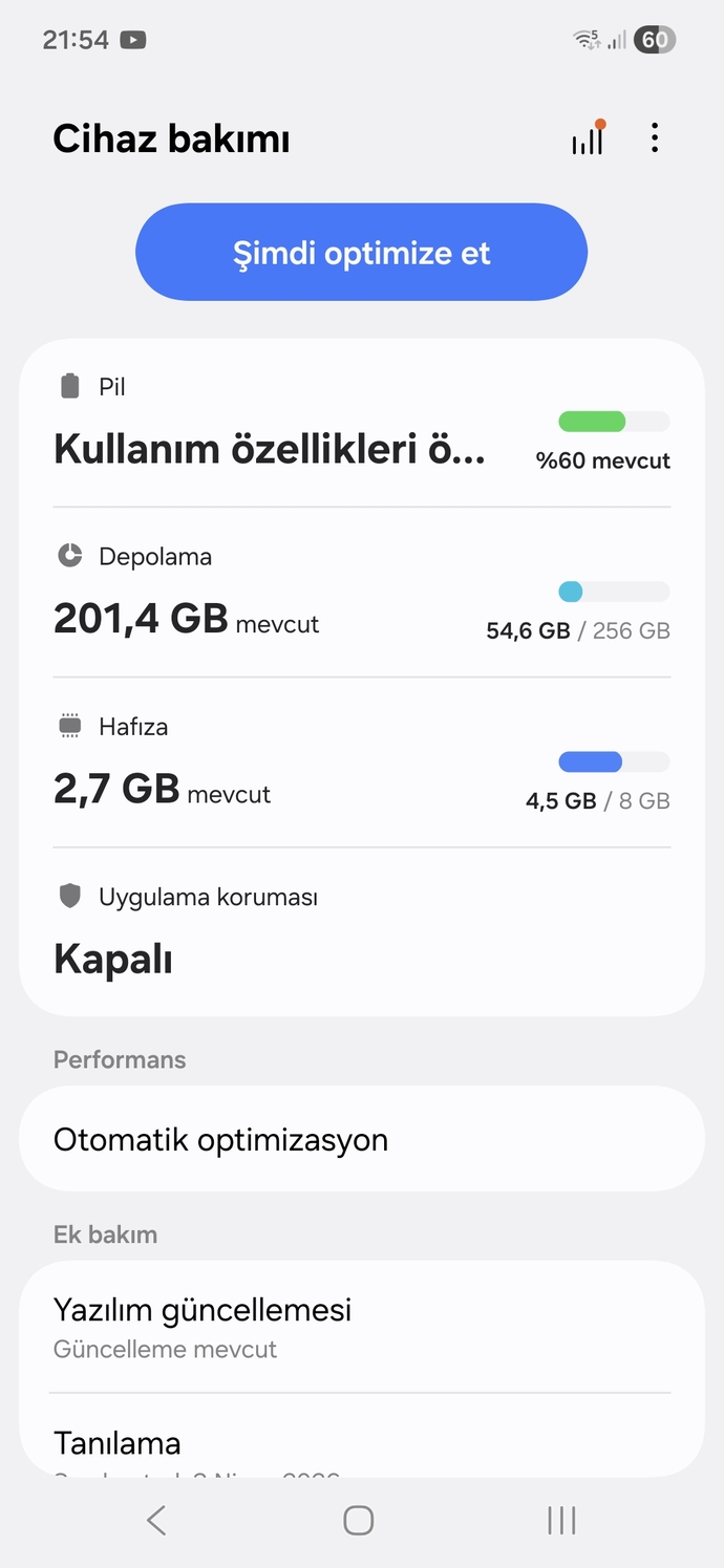 Telefonlarda hafıza yazılı kısmı ne demek, tam olarak ne işe yarıyor?