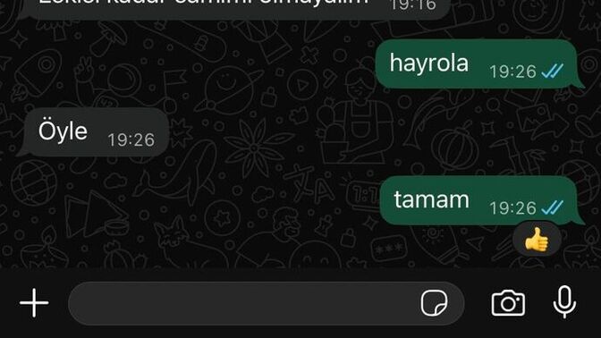 Bir süre görüşmeyelim diyen dostunuza ne cevap verirdiniz?