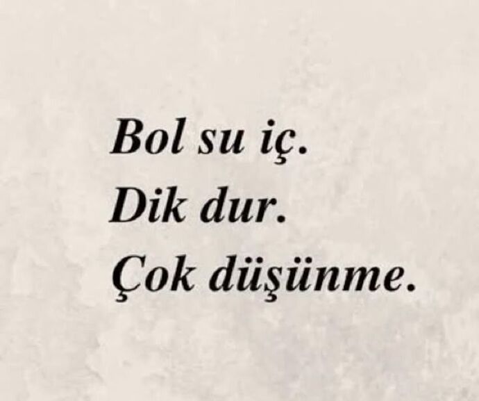 Bol su içmeye dikkat ediyor musunuz?