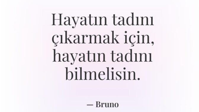 Ne olursa hayattan zevk almaya başlarsın?