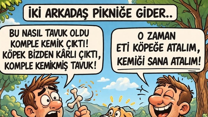 Arkadaşınızla piknik anınız var mı?