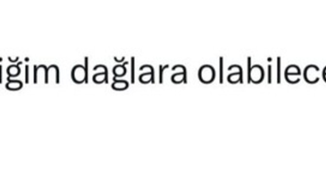 Güvendiğiniz dağlara kar yağdı mı acaba?