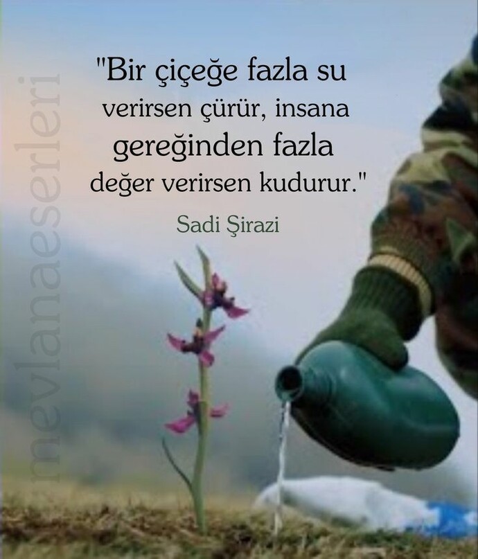 Bir insana haddinden fazla değer verirsen ne olur?