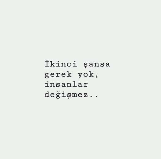 Herkes ikinci şansı hakeder mi?