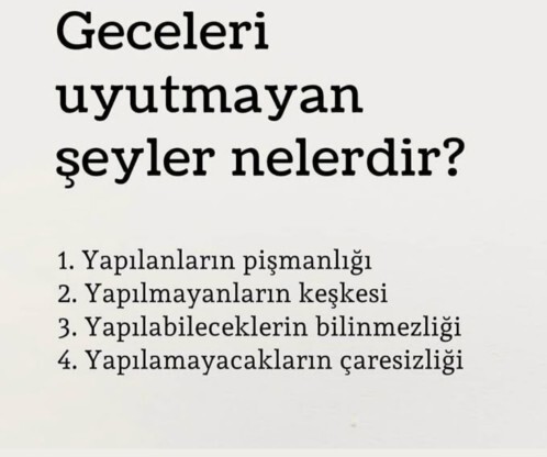 Sizin de çok düzenli bir düzensiz uyku düzeniniz var mı?
