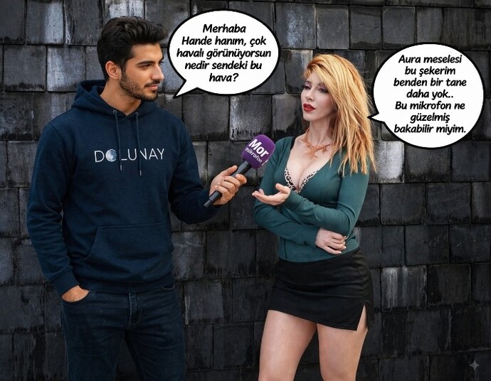Sizin Mor olan neyiniz var?