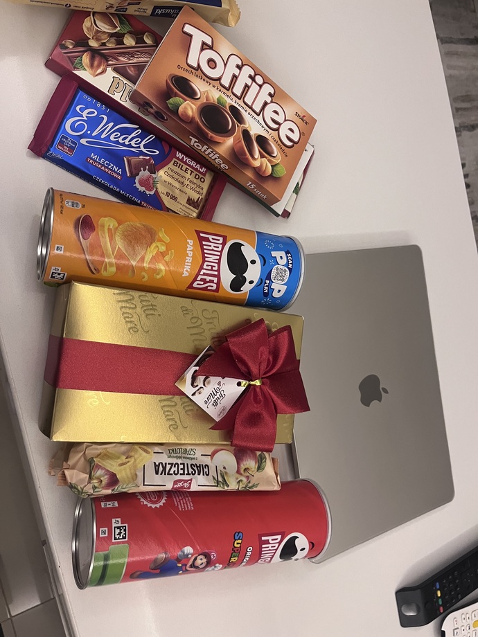Çikolatalarımı sizinle paylaşayım mı?