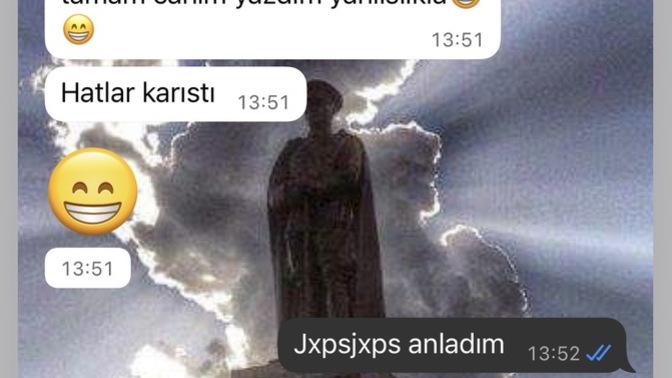 Yanlışlık 1 defa olmaz mı bu 2 oldu xjsjxnx?
