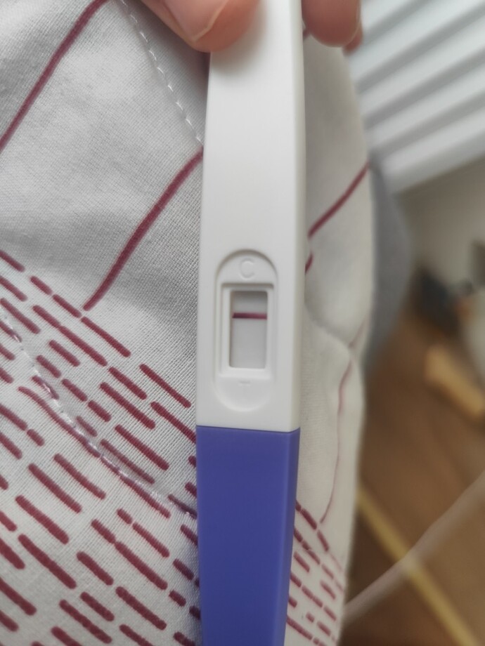 Adet günümde test sonucu silik çıktı, hamilelik var mı?