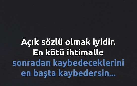 Aklından geçen her şeyi söyler misin?