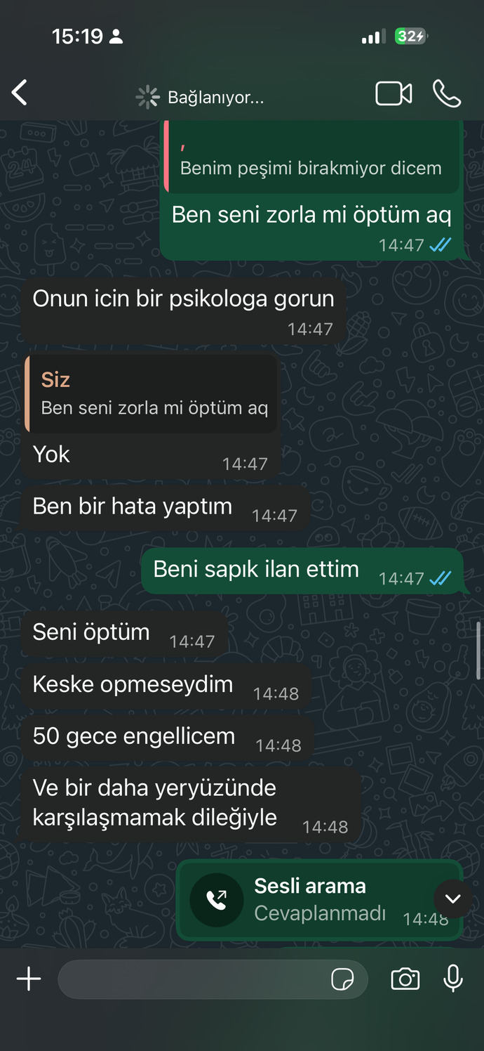 Her geldiğinde görüşen eski sevgili şimdi neden böyle yapar?
